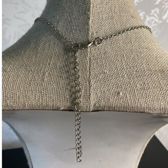 Glass Bottle Pendant Necklace With Colorful Beads & Cork - Picture 4 of 4